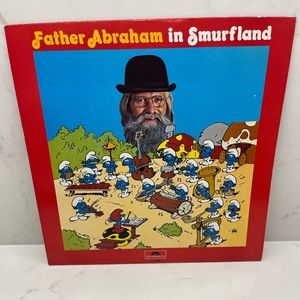 Vintage Father Abraham in Smurfland Vinyl Record 1978 Polydor Smurfs